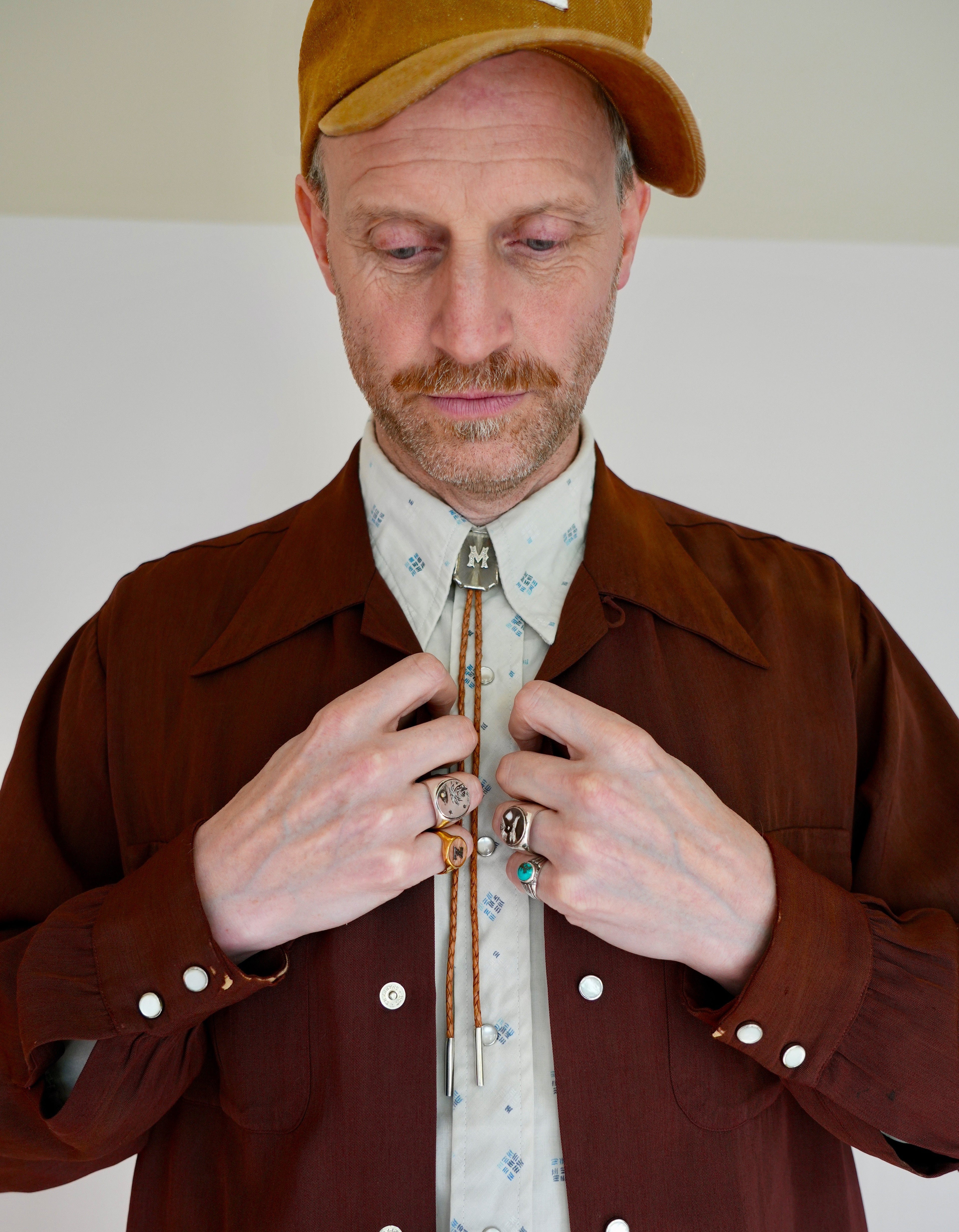 Bolo Tie with Letter