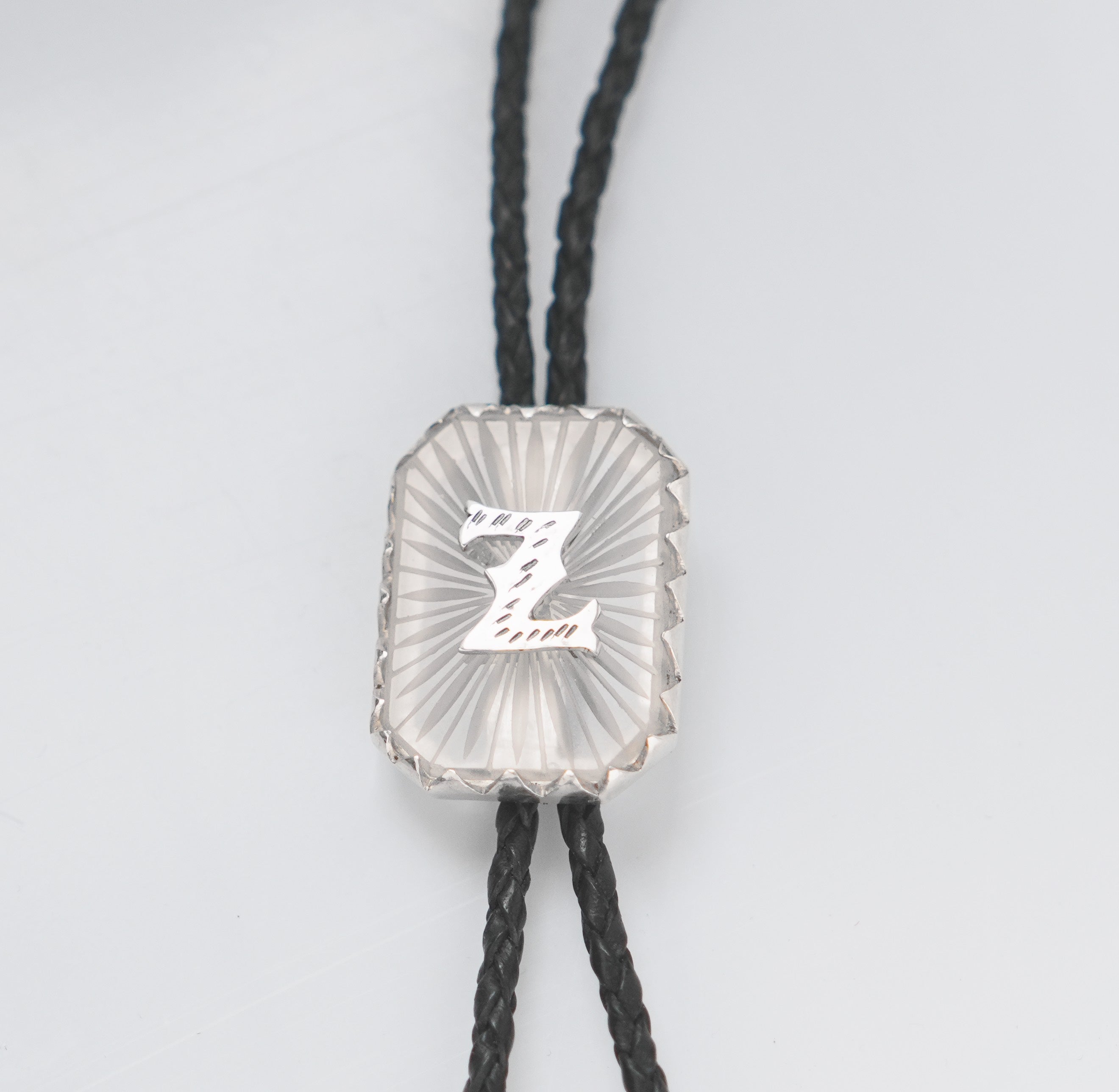 Bolo Tie with Letter