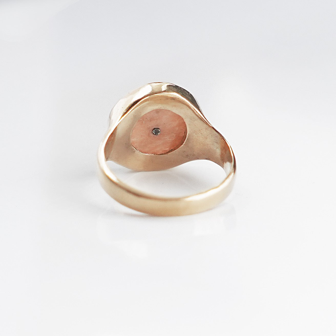 Gold Letter Ring