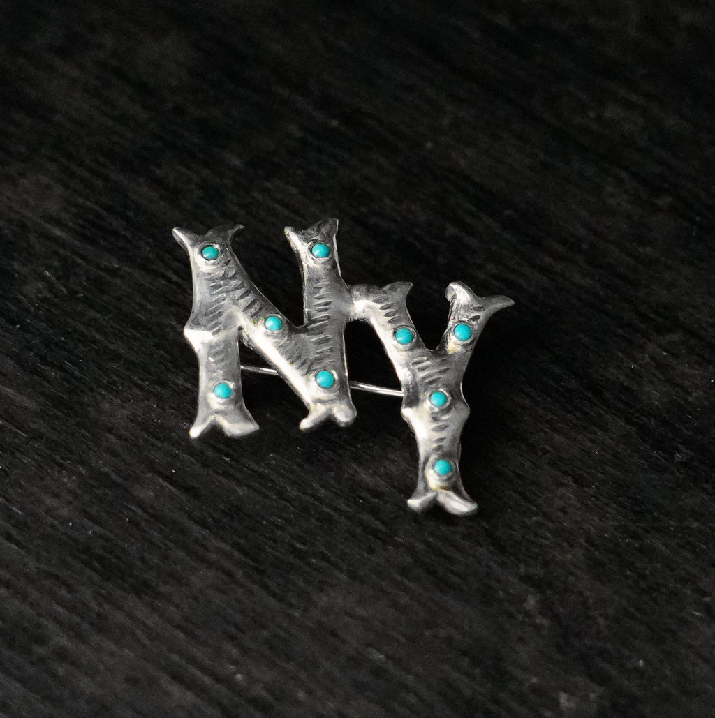 Alphabet Initials Brooch