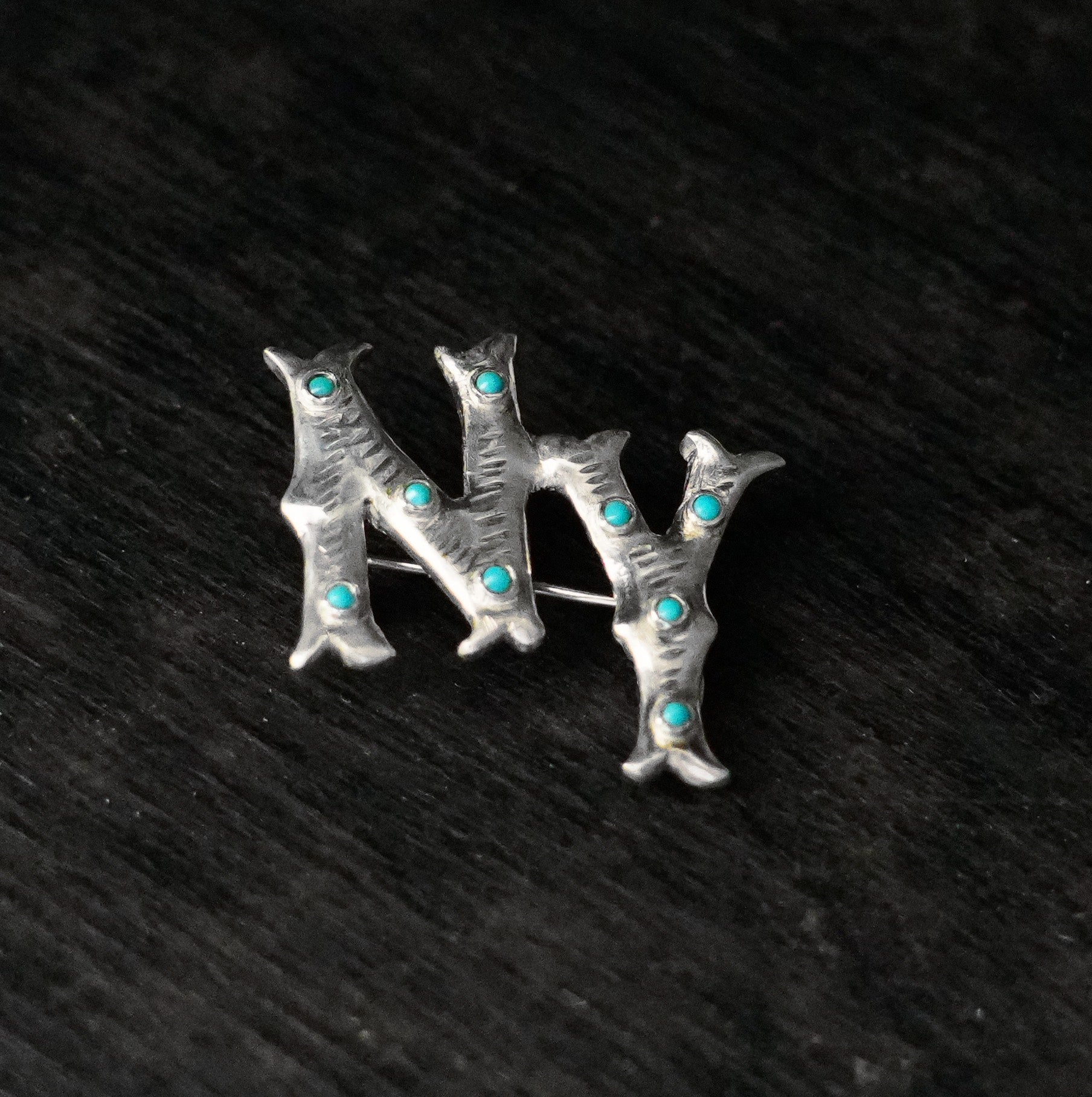 Alphabet Initials Brooch
