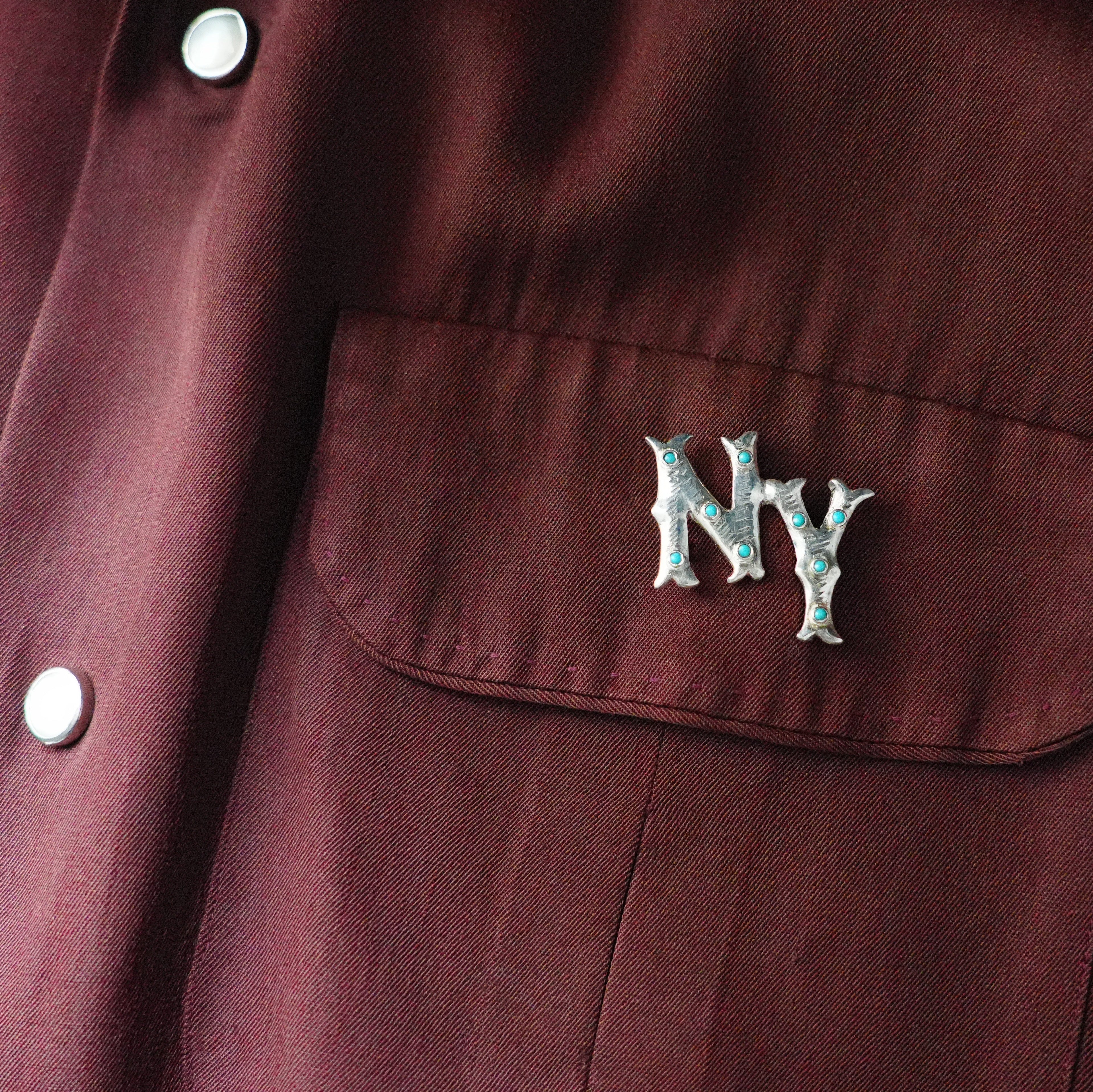 Alphabet Initials Brooch