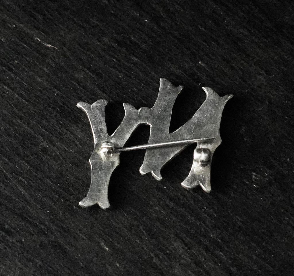 Alphabet Initials Brooch