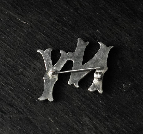 Alphabet Initials Brooch