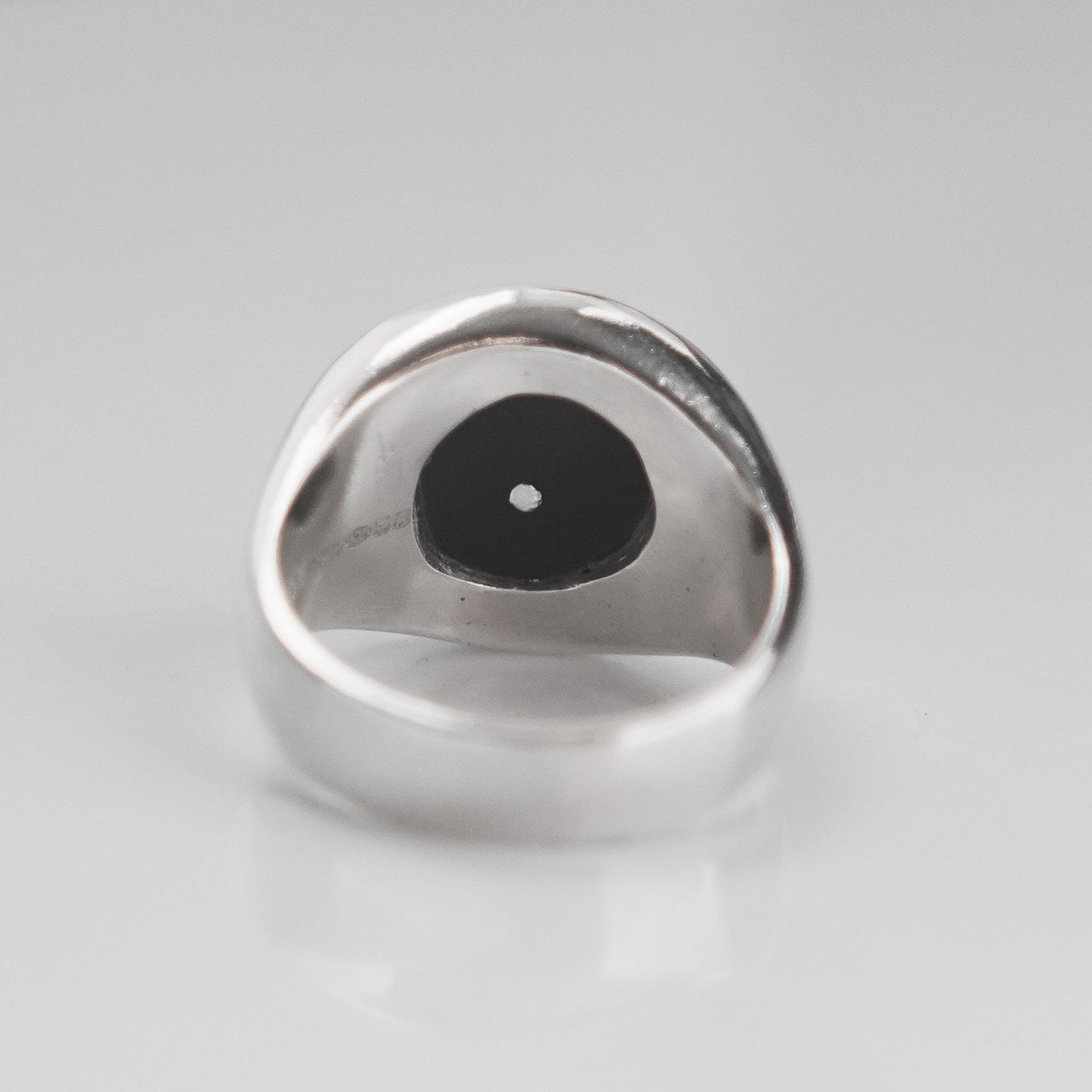 Silver Letter Ring