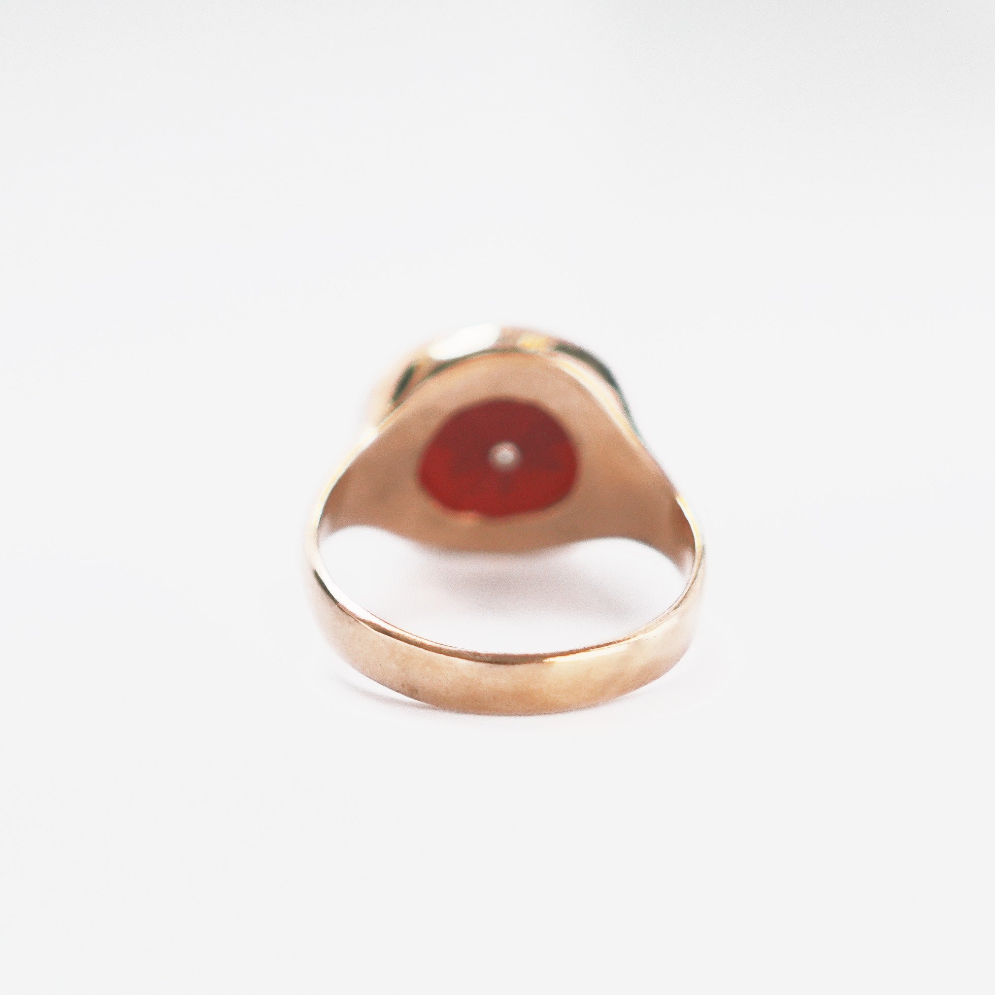 Gold Octogram Ring